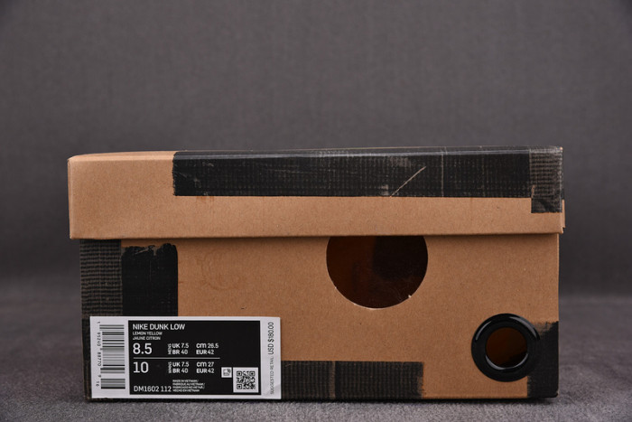 nike dunk low ofw lot 10 dm1602-112