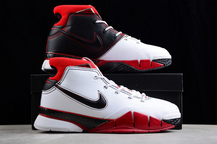 nike kobe 1 protro white black red (all star) aq2728-102