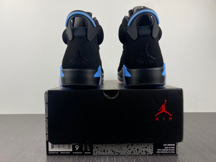 air jordan 6 retro “university blue” mens 384664-006