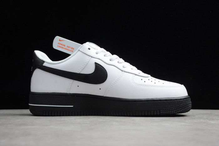 nike air force 1 low white black midsole ck7663-101
