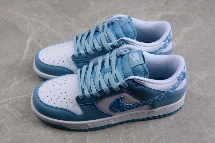 nike dunk low blue paisley (w) dh4401-101