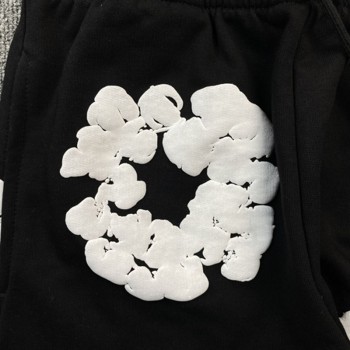 denim tears sweatpants black dt02