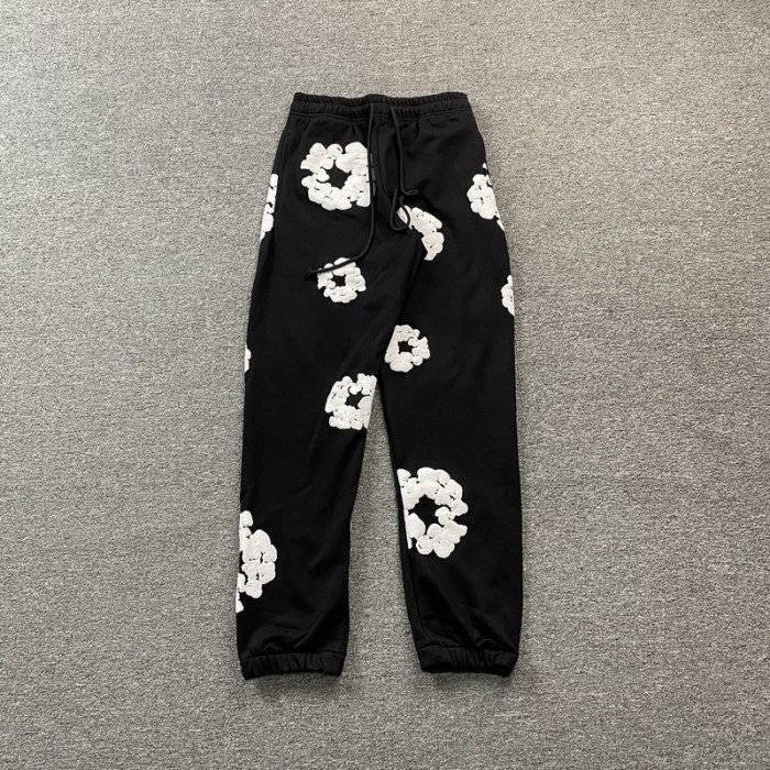denim tears sweatpants black dt02