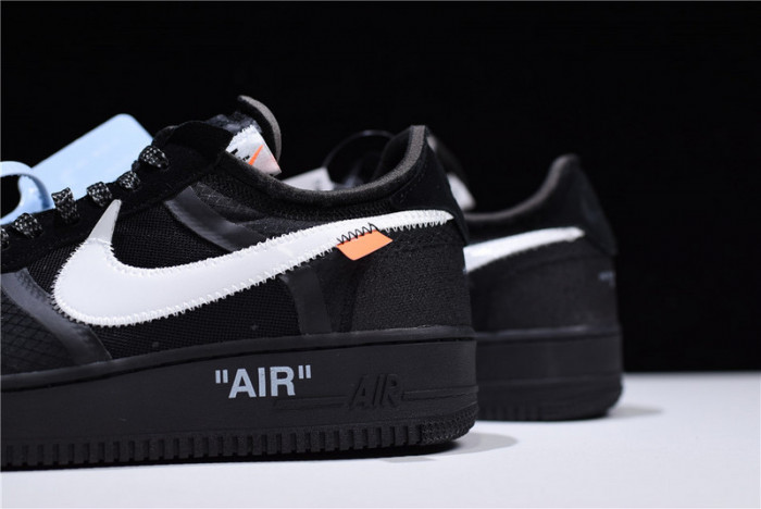 ofw nike air force 1 low black ao4606-001