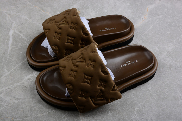 l&v slipper brown 19