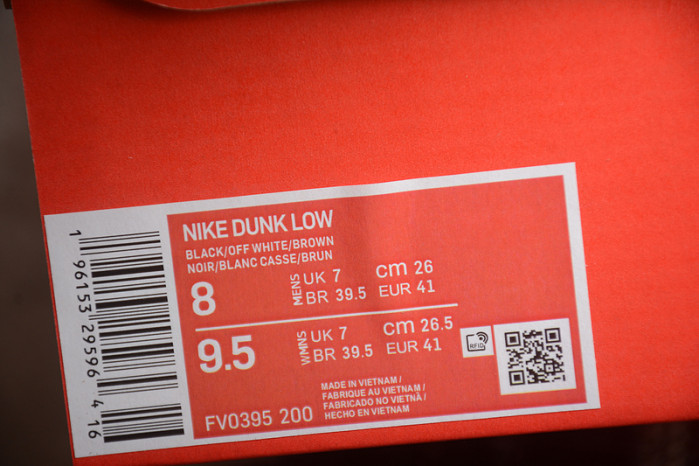 nike dunk low "red panda" fv0395-200