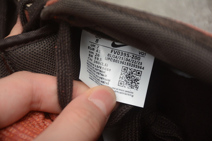 nike dunk low "red panda" fv0395-200