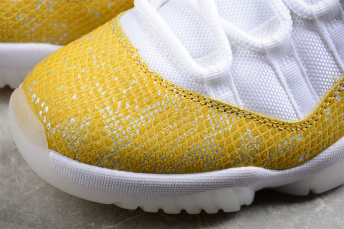 air jordan 11 low “yellow snakeskin” ah7860-107