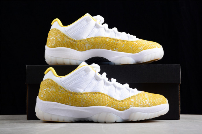 air jordan 11 low “yellow snakeskin” ah7860-107