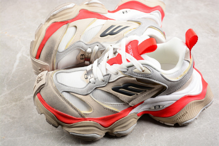 cargo sneaker grey black red 784339w2mv50325