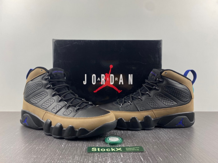 air jordan 9 retro olive concord ct8019-034