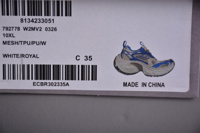 10xl sneaker w2mv20326