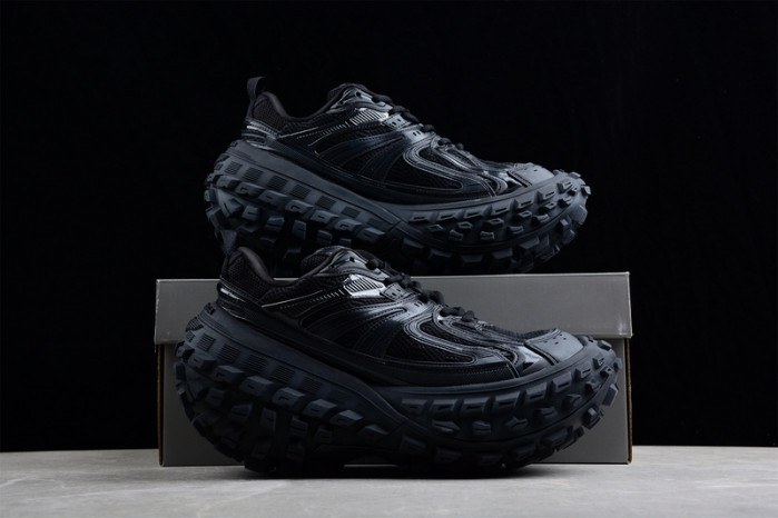 Ba*len*cia*ga defender rubber platform sneakers w2ra61000