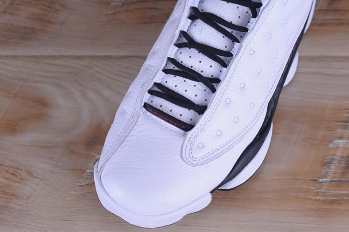 air jordan 13 retro sngl day "love and respect" black/ white mens 888164-112