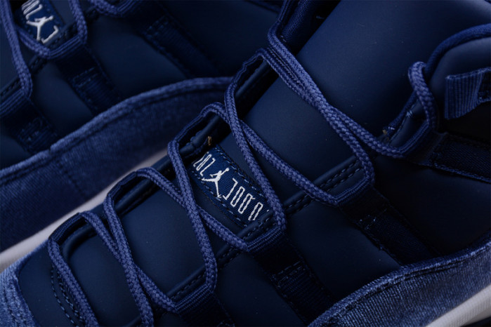 air jordan 11 velvet “midnight navy” ar0715-441