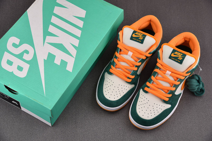 nike sb dunk low legion pine kumquat 304292-383