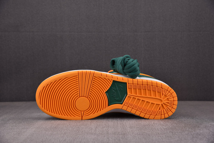 nike sb dunk low legion pine kumquat 304292-383