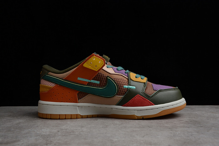 nike dunk low scrap archeo brown db0500-200